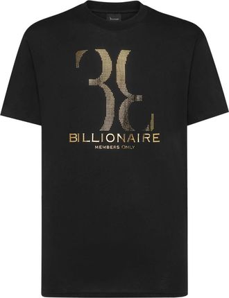 Billionaire Boys Club T-shirt Ronde Hals Logo - Heren - T-shirts - Zwart - M - Katoen - Tops