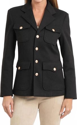 Love Token Sarah Blazer In Black