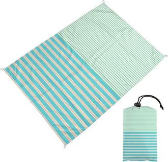 OEM Manta De Picnic, 140x200 Cm, Mantas De Picnic, Manta De Picnic Impermeable, Alfombra De Playa Plegable Y Resistente A La Arena, Incluye Bolsa