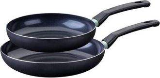 Fackelmann Set di 2 padelle - FACKELMANN - Brandao - Antiaderenti in ceramica - 24 e 28 cm