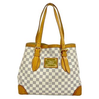 Louis Vuitton White Tote Bag (Pre-Owned)