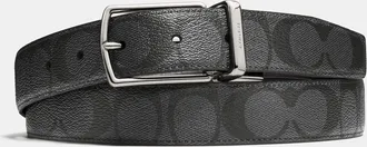 Coach Harness Buckle Cut To Size Reversible Belt, 30 Mm