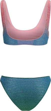 Os&eacute;ree Womens Lumi&egrave;re Sporty Set Candy Bikini Polyamide; Metal Swimwear Sea Clothing