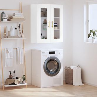 vidaXL Armario De Pared Blanco 69,5x34x90 Cm Vidaxl