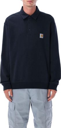 Carhartt Work in Progress Blue Polo Sweatshirt