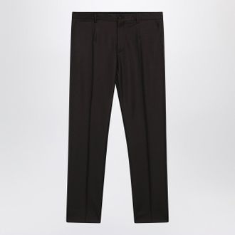 Dolce & Gabbana Dolce&Gabbana Brown Wool Trousers