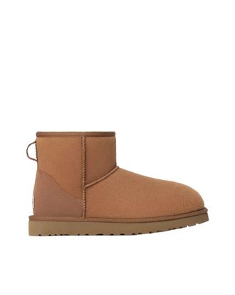 UGG Chestnut Classic Mini Sheepskin Uggplush Ankle Boots