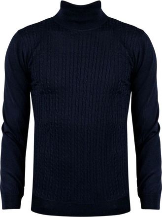Xagon Man Maglione Dolcevita - - Knitwear - Uomo - Blu - L
