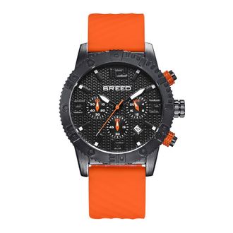 Breed Double Agent Chronograph Quartz Black Dial Mens Watch BRD9504