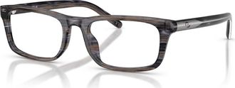 Diesel 52mm Rectangle optical glasses in Grey at Nordstrom