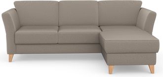 Sit&more Ecksofa »Visby L-Form« Wahlweise mit Bettfunktion und Bettkasten, frei im Raum stellbar