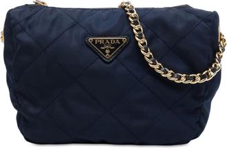 Prada Pre-owned Prada Impuntu Tessuto Chain Crossbody Ladies SW9KKB77OES9KUWZ