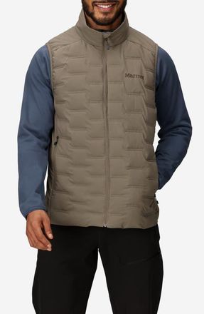 Marmot WarmCube Active Aerothermal 700 Fill Power Down Vest in Claystone at Nordstrom, Size Medium