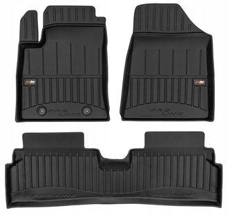 OEM Alfombrillas De Goma Para Hyundai Kona 2 Ev El&eacute;ctrico Desde 2022 - Canaleta 3d