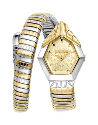 Just Cavalli Womens Snake 316L Stainless Steel Watch
