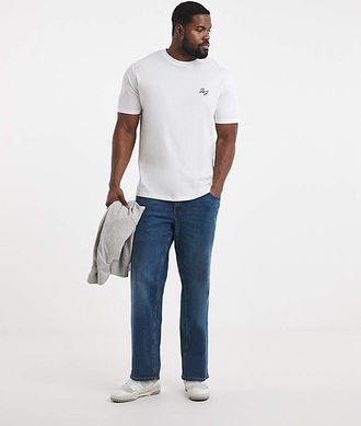 Jack & Jones Jack & Jones Loose Tapered Fit Mike Jean