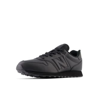 New Balance Sneaker NEW BALANCE GM500 Essentials, Herren, Gr. 44,5, schwarz (schwarz, schwarz), Synthetik, Textil, Schuhe Sneaker