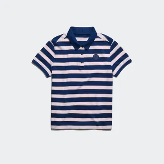 Canada Goose Almira Striped Polo (Women, Pink Colbourne Stripe, XS)