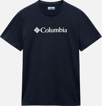 Columbia Mens Columbia Basic Large Chest Logo T-Shirt - Navy - Size: 38