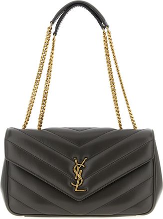 Saint Laurent Loulou Shoulder Bags Brown