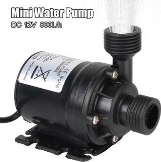 OEM Sistema De Refrigeraci&oacute;n Para Fuentes, 12 V Cc, Motor Sin Escobillas, Bomba De Agua Sumergible, Mini Jard&iacute;n Port&aacute;til, 800 L/h, Ultra Silencioso, 5 M