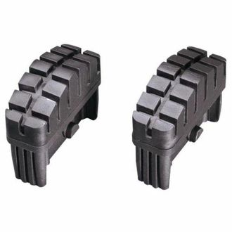 Hailo Accessori Profilot tacos per scale nero 72 mm confezione 2