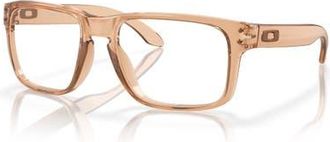 Oakley 56mm Square optical glasses in Orange at Nordstrom