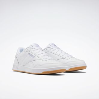 Reebok Classic Sneaker REEBOK CLASSIC REEBOK COURT ADVANCE, Damen, Gr. 37,5, weiss (wei&szlig;, gum), Synthetik, Schuhe Sneaker