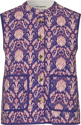 Lollys Laundry Cairo LL Vest - Dames - Bodywarmers - Veelkleurig - S - Katoen - Jassen
