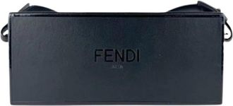 Fendi Pre-owned Vintage Leren Schoudertas - unisex - Vintage Schoudertas - Zwart - ONE Size - Leer - Vintage