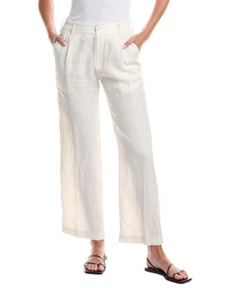James Perse Pleated Linen Pant