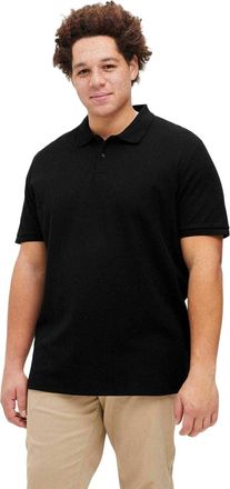 Jack & Jones Jack And Jones Heren Austin Poloshirt met Korte Mouwen (Zwart)