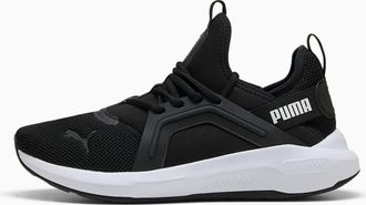 Puma Mens Softride Enzo 5 Cross Training Shoes, Black-white Cap Grey, 7.5 UK