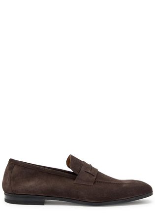 Tom Ford Suede Loafers - Brown - 44 (IT44 / UK10)