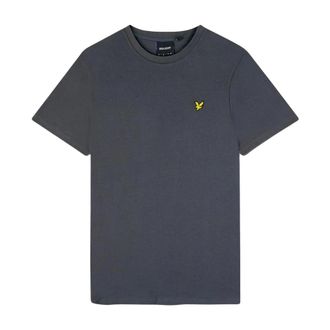 Lyle & Scott T-Shirts, male, Blue, M, Classic Fit Short Sleeve Crew Neck TShirt