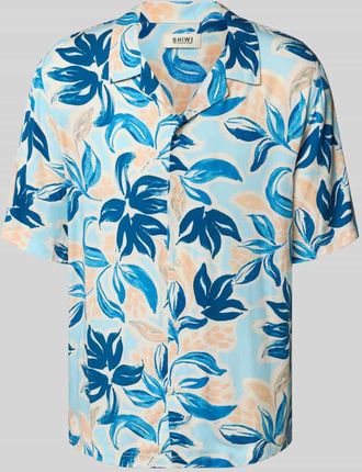 Shiwi Freizeithemd mit Knopfleiste Modell Vic in Hellblau, Größe XXL