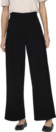 Jacqueline de Yong JDYGEGGO Female Trousers Normal Cut Trousers, Black, M / 32L