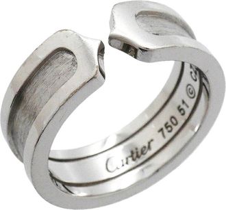 Cartier White Gold (18K) Band Ring (Pre-Owned)
