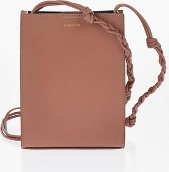 Jil Sander Borsa a Tracolla TANGLE in Pelle con Bottone a Pressione Jil Sander