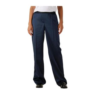 JapanTKY Japan Tky, Dames, Broeken, Blauw, Maat: XL Leer