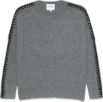 Kujten Maglione girocollo - Grigio