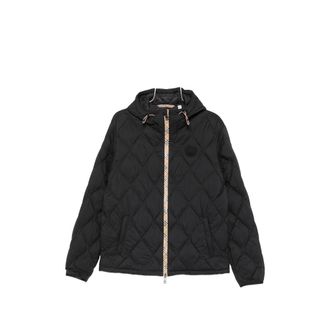 Burberry Quilted Hooded Jacket