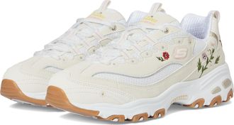 Skechers Womens DLites-Spring Bloom Sneaker, Natural, 9 UK
