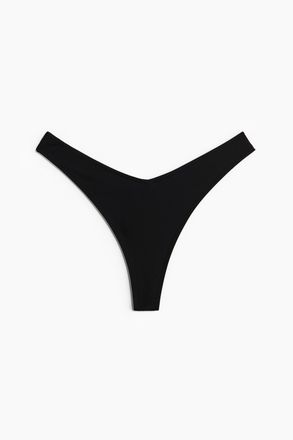 H&M Tanga-Bikinihose - Schwarz