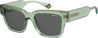 Polaroid Womens PLD-6198-S-X-MC-1ED PLD 6198 S X MC 52 1ED Sunglasses - Green - One Size