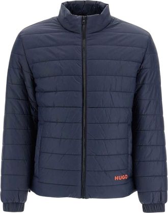 HUGO BOSS Brenti Padded Jacket - Heren - Winterjassen - Blauw - S - Jassen