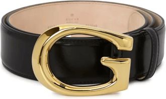 Gucci Belts, male, Black, 85 CM, G Buckle Belt