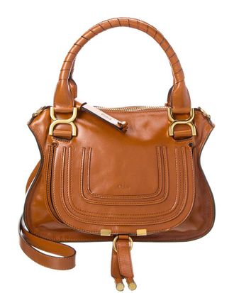Chlo&eacute; Marcie Small Leather Satchel