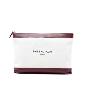 Balenciaga Pre-owned Balenciaga M Canvas Navy Clip Clutch 420407A.9283A.ZA.538735