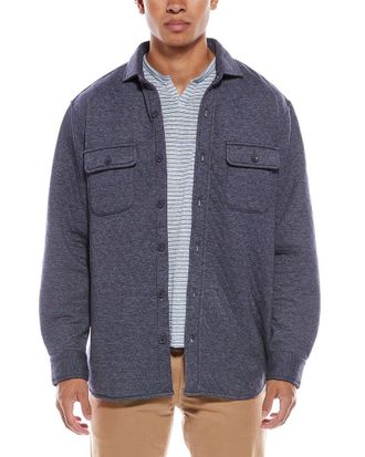 Tailorbyrd Tailorbyrd Quilted Sweater Shirt